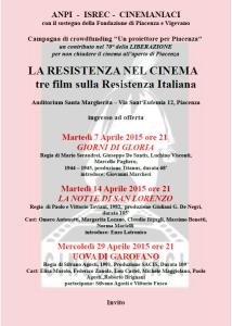 film resistenza aprile 2015. Locandina