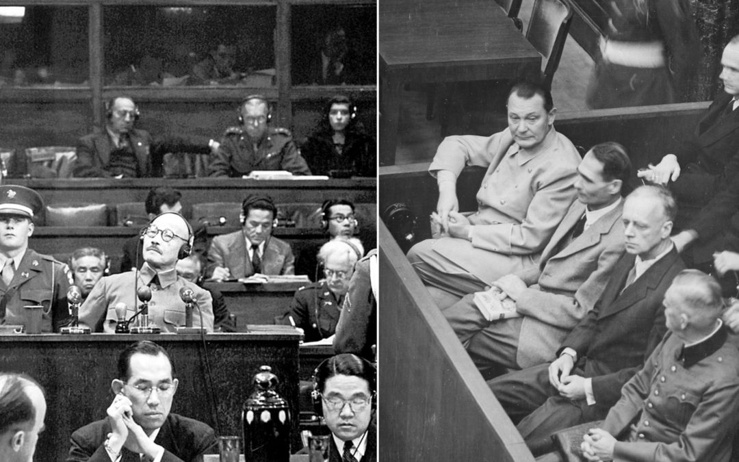 I processi penali per criminali di guerra. Norimberga e Tokyo