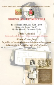 GIORNO RICORDO 2015 FIORENZ