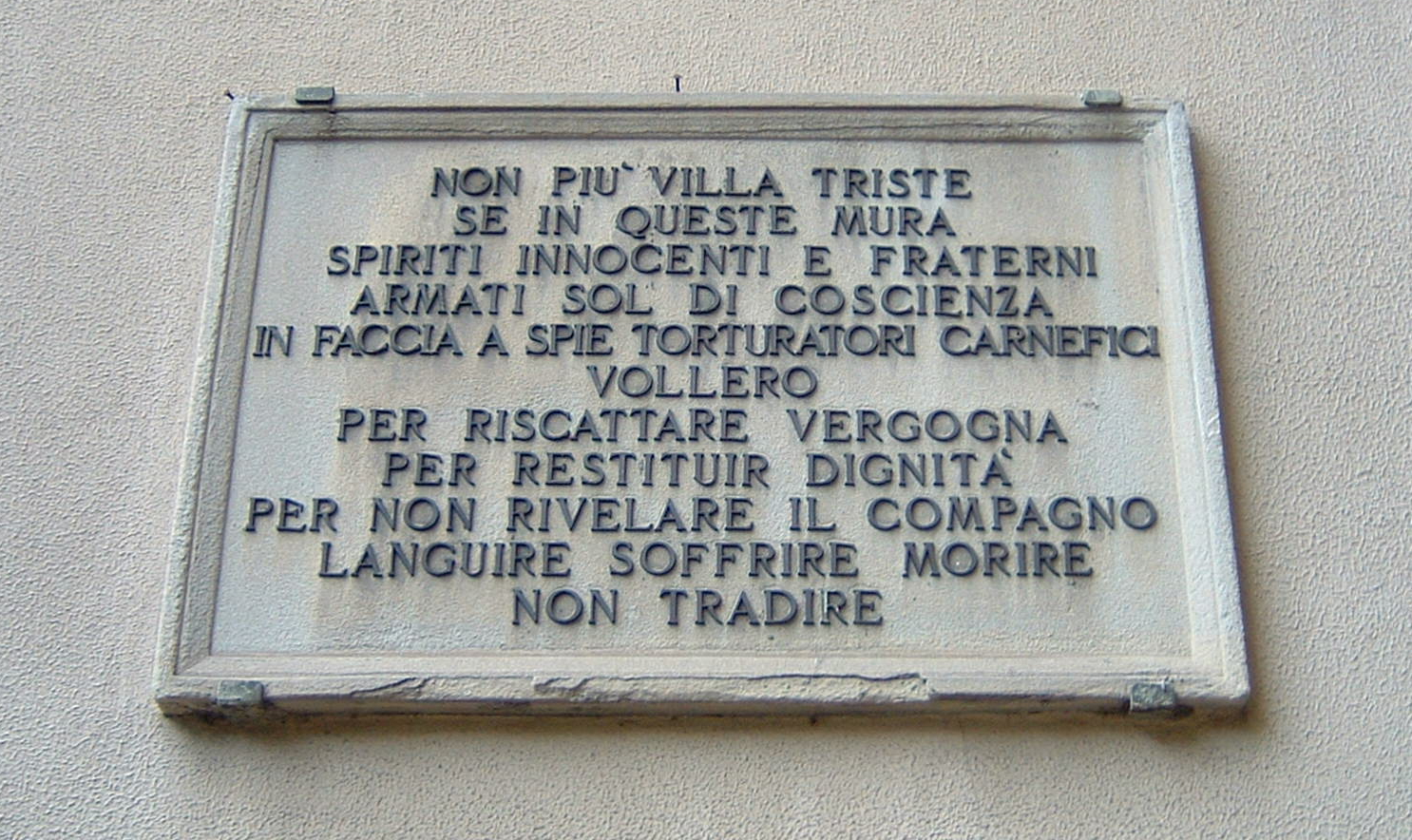 “Villa Triste”, il docufilm di Fabrizio Favilli