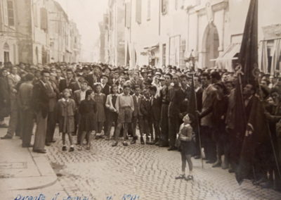 Comizi e manifestazioni anni '40 e '50