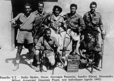 gruppo di partigiani a pianello